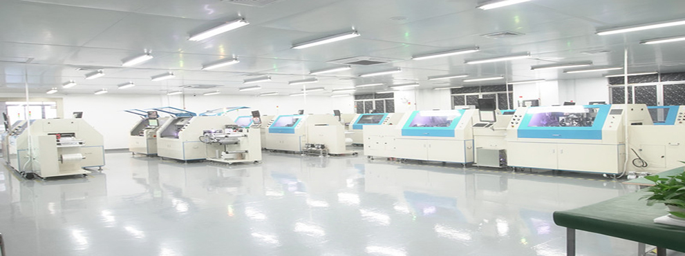 Factory RFID producing machines 