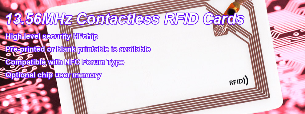 13,56 MHz kontaktlose RFID-Karten