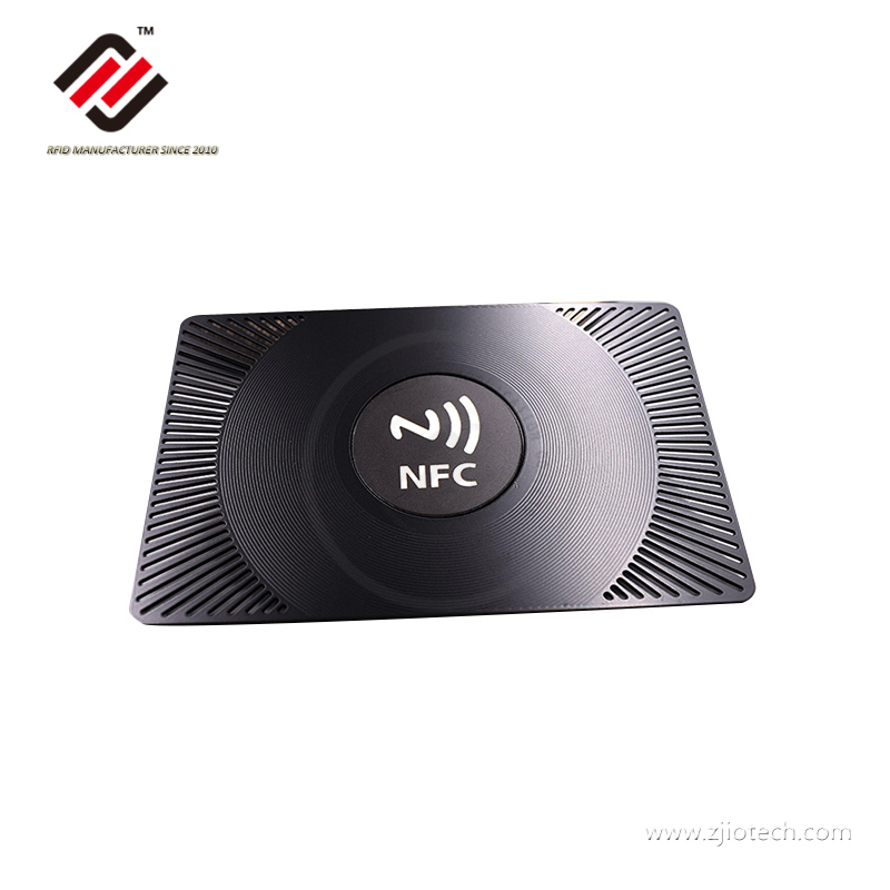 Großhandelspreis 13 . 56 MHz HF-RFID-Metallkarten
 