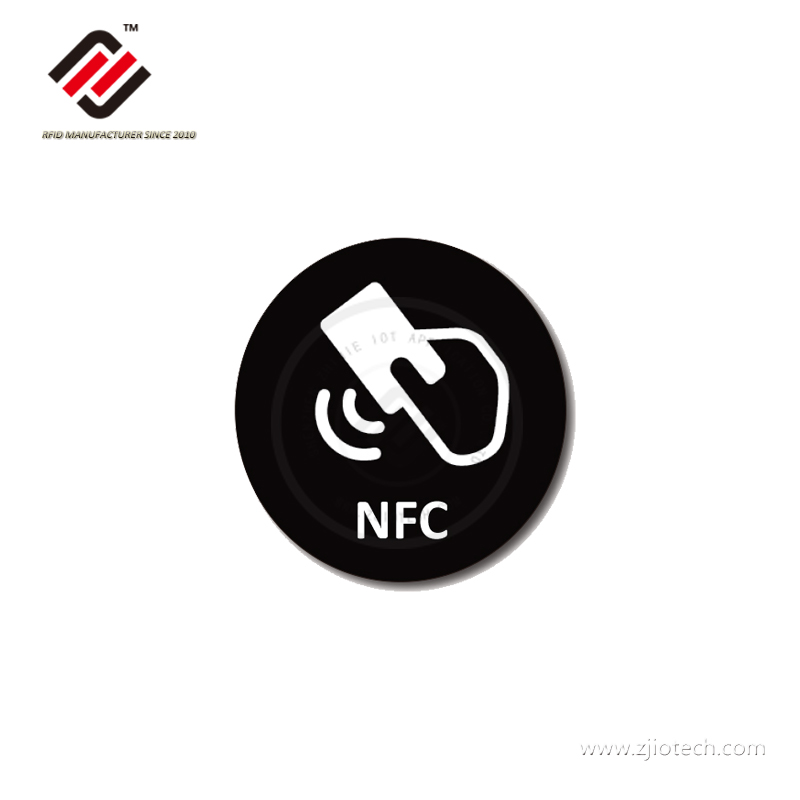  Anti-Metall 13.56MHz HARD PVC NFC Etikett 