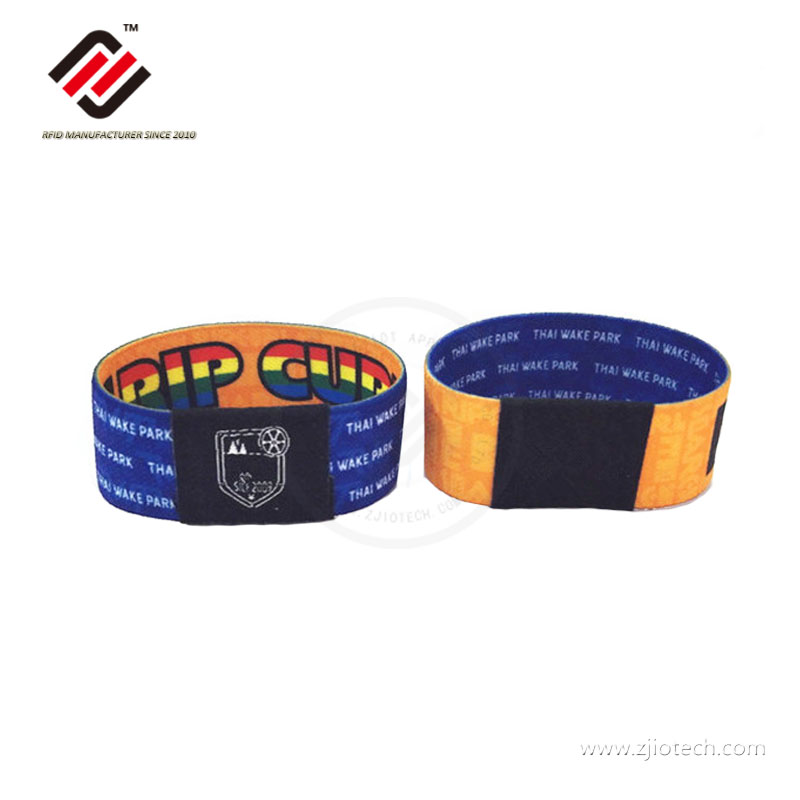  13.56MHz NFC Elastisches Stoffarmband Polyester Stretchband