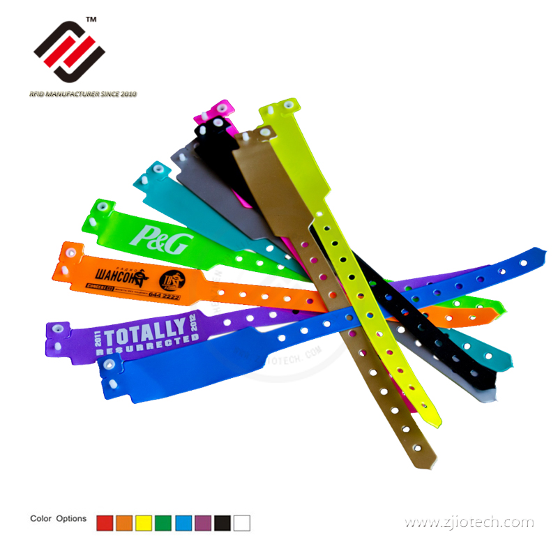 I Code Slix ISO15693 RFID-Vinyl-Armband für das Gesundheitswesen 