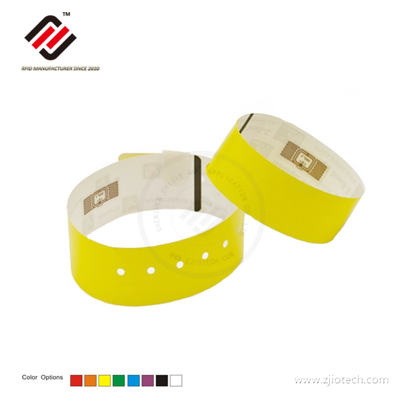 Musikfestival Ereignis Synthetisches Papier NTAG215 NFC Armband 