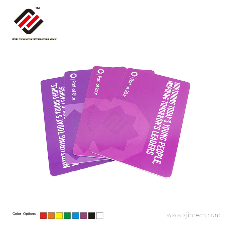 Großhandel umweltfreundliche PVC-RFID-Mifare-Desfire-EV2-8K-Karte
 