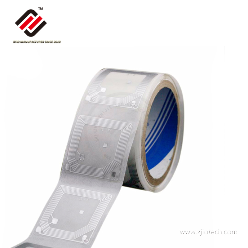 Aluminiumantenne Passiv RFID nasser Inlaykleber. 