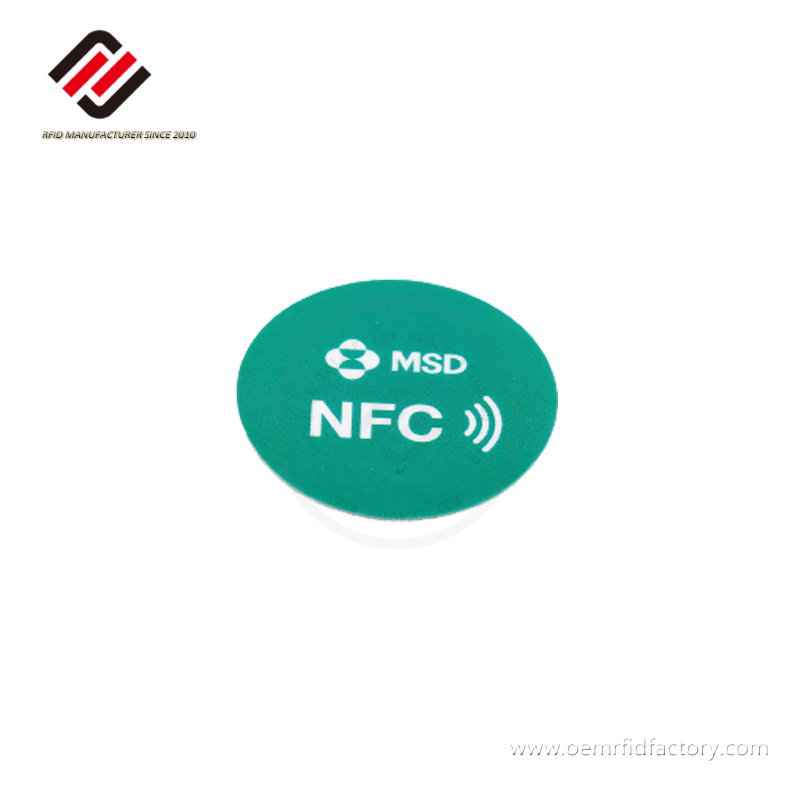 ISO/IEC15693 ST25TV512 NFC-Forum Type5 NFC-Papieraufkleber
 