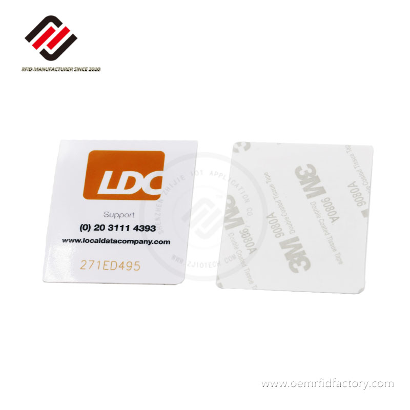13,56 MHz Fälschungsschutz NFC-Aufkleber ICODE SLIX-Chipetikett 