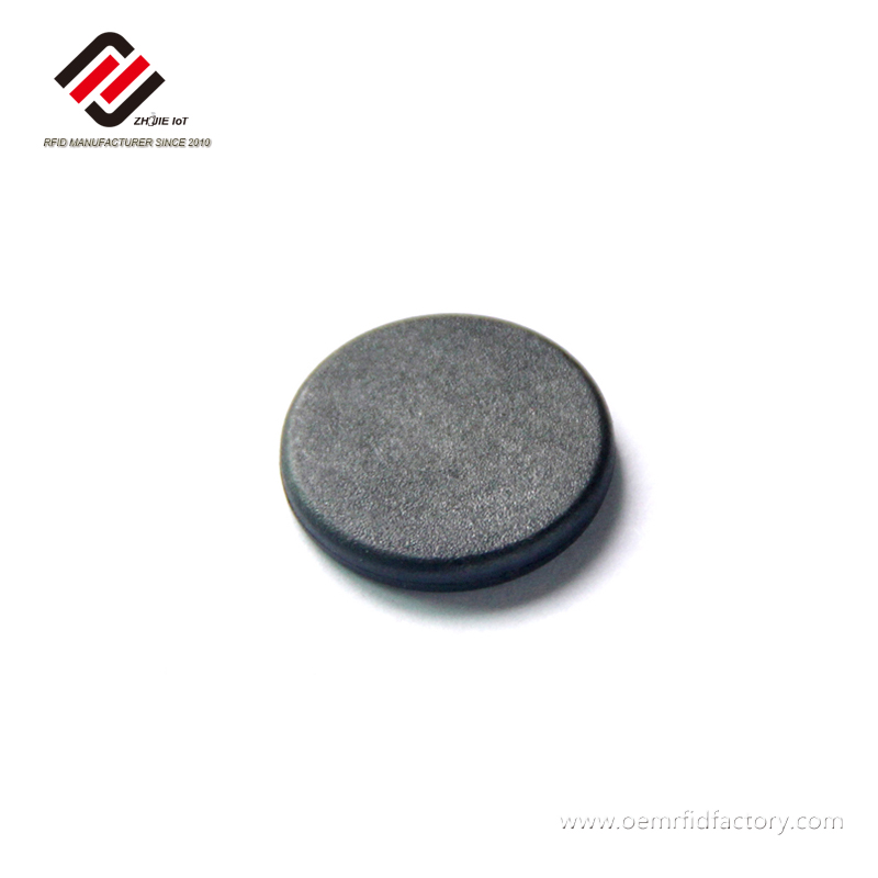 134,2 kHz EM4305 Chip Schwarz 20 mm Rund PPS RFID FDX-B Tag